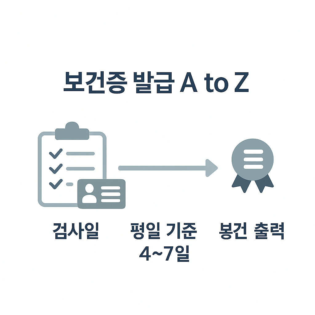 보건증이 꼭 필요한 경우는?