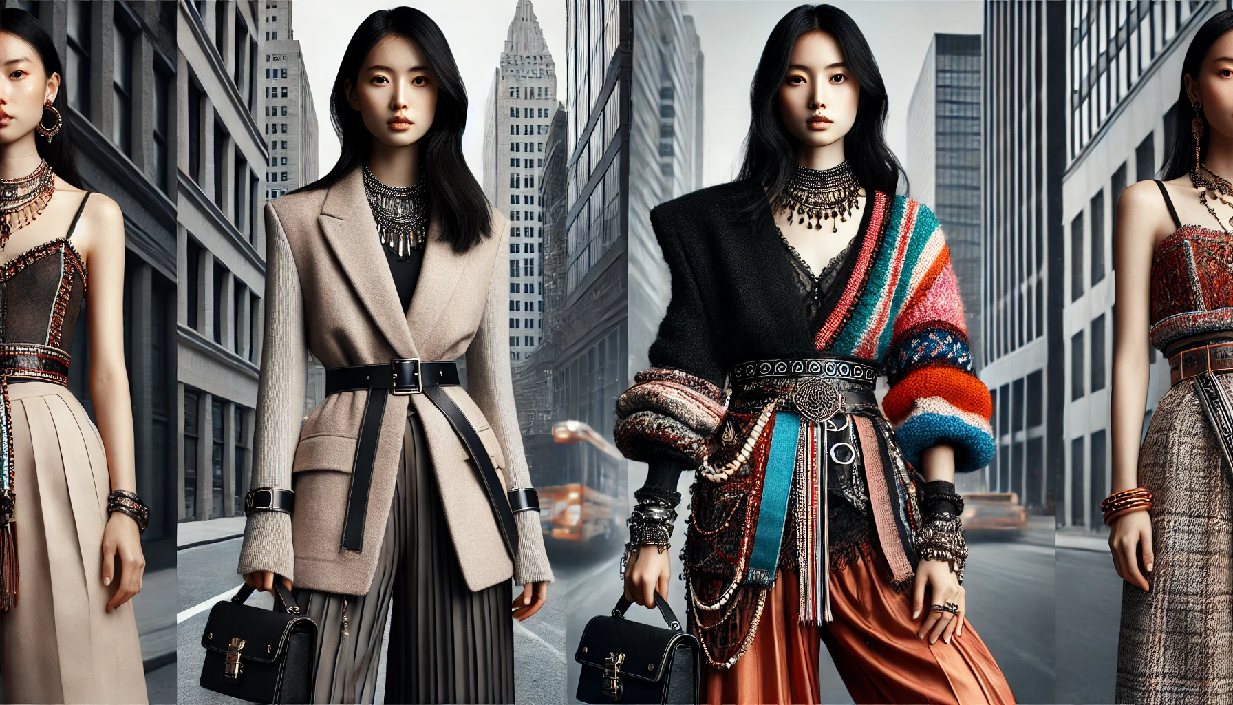 Minimal Look vs. Maximal Look: 극과 극 패션 스타일 비교