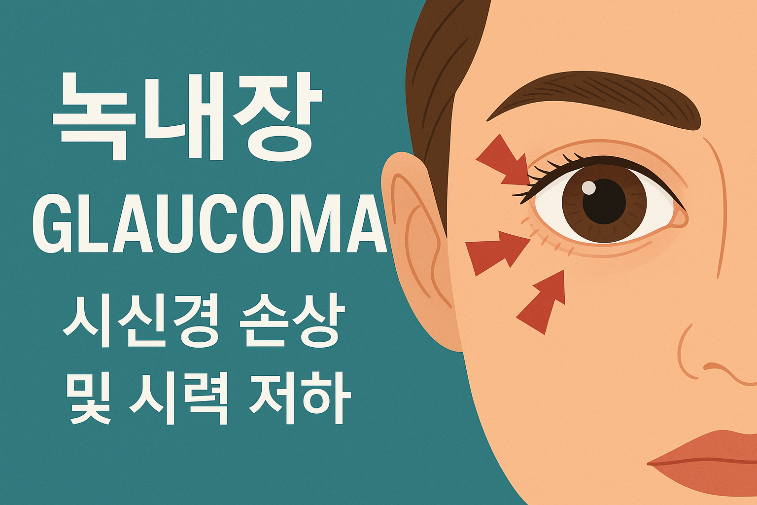 녹내장 초기 증상과 예방, 치료, 자가진단방법