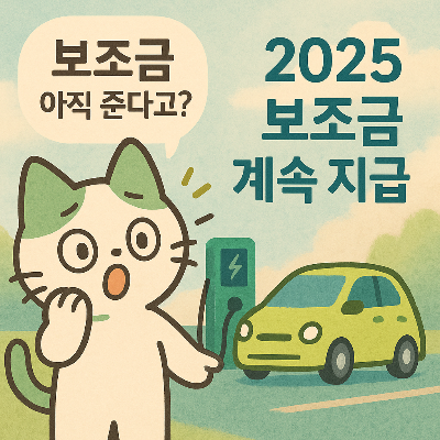 전기차 보조금 2025 완전분석!