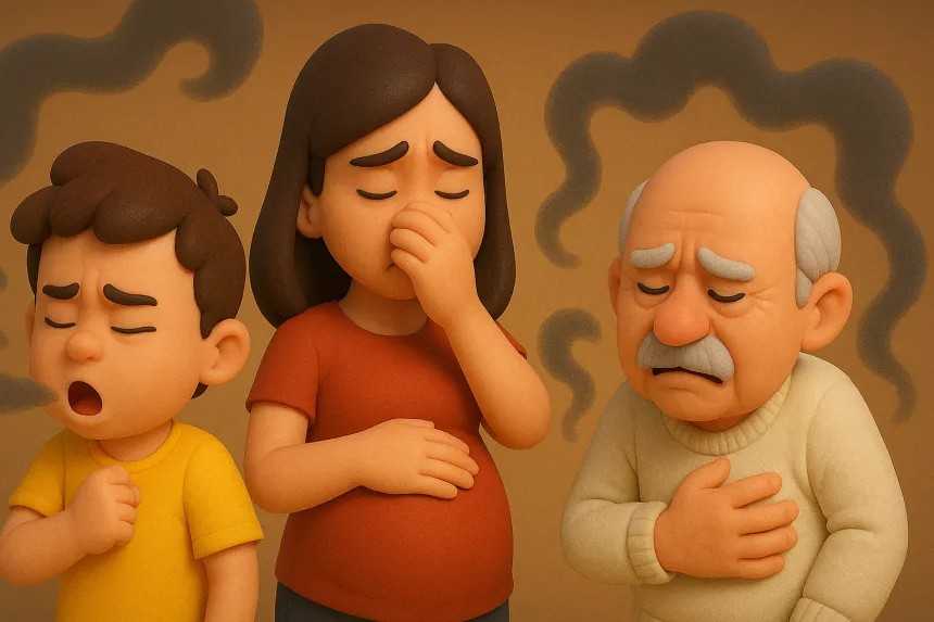 간접흡연의 피해