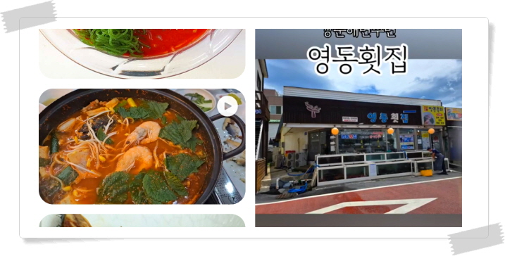 전현무계획2 강릉 짬뽕물회 자연산모둠회 후기