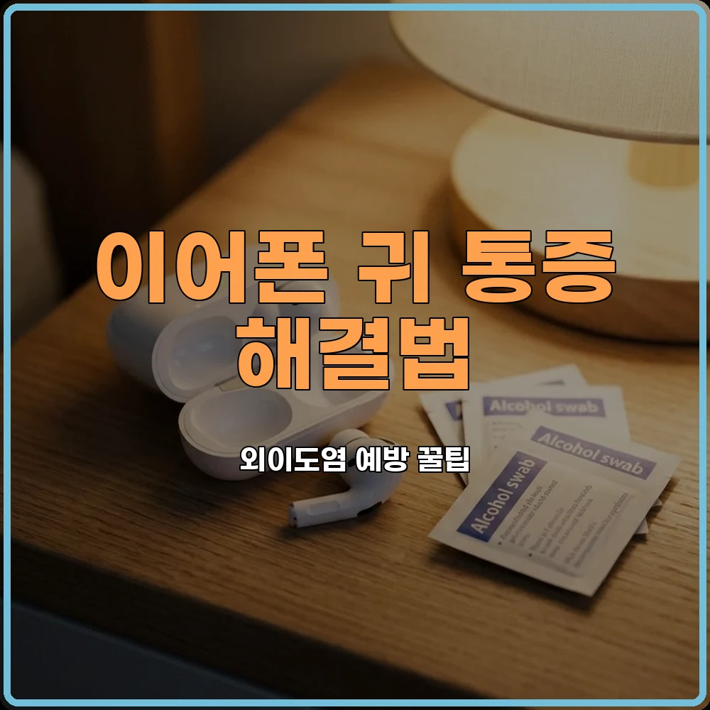 이어폰소독