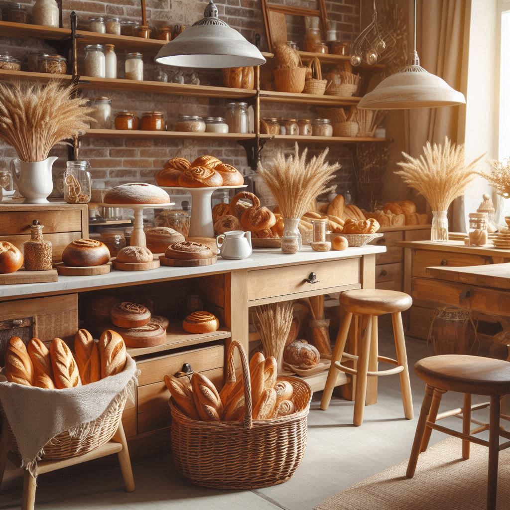 베이커리 배경