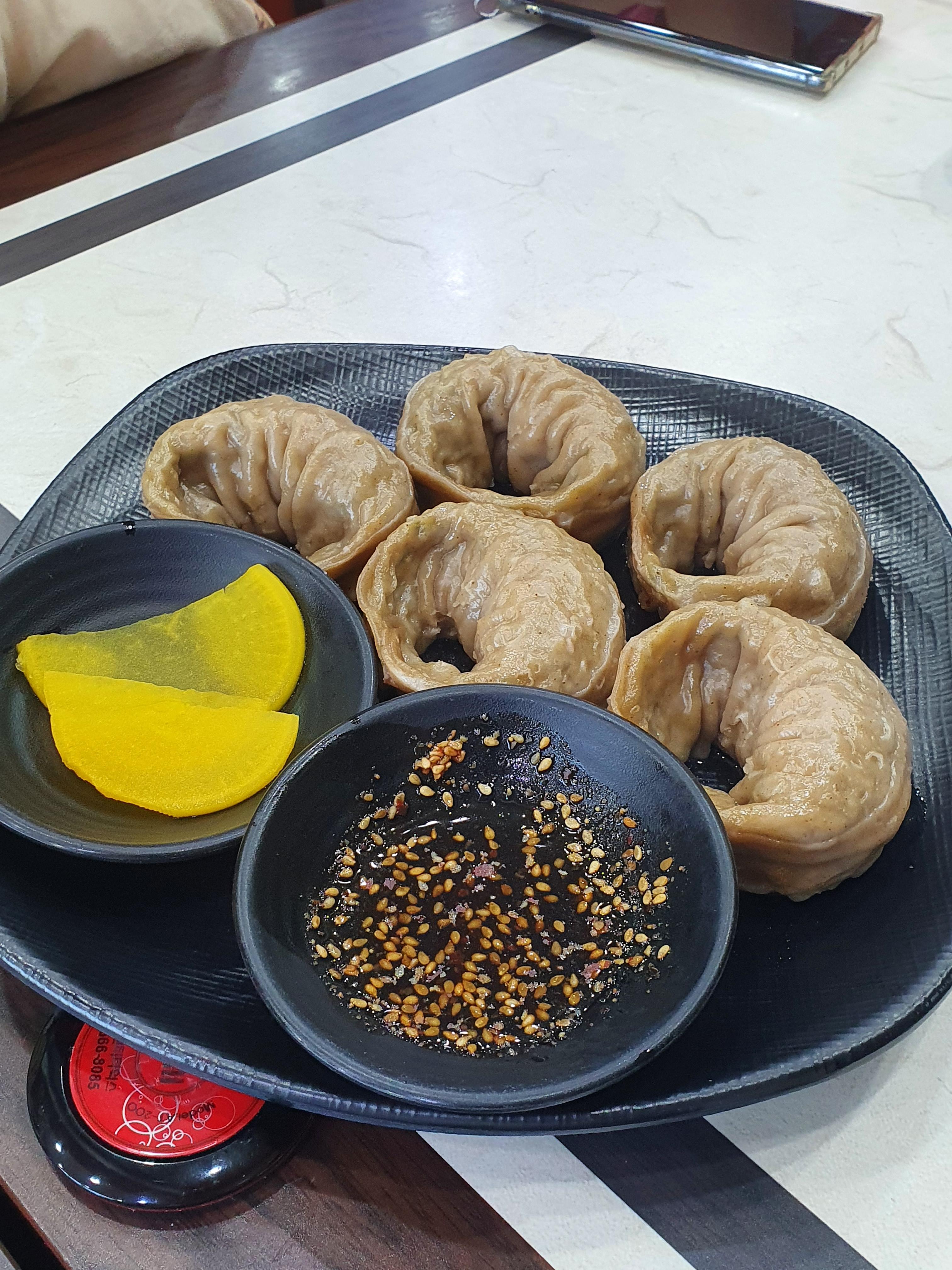 시골막국수 유성점 메밀 왕만두