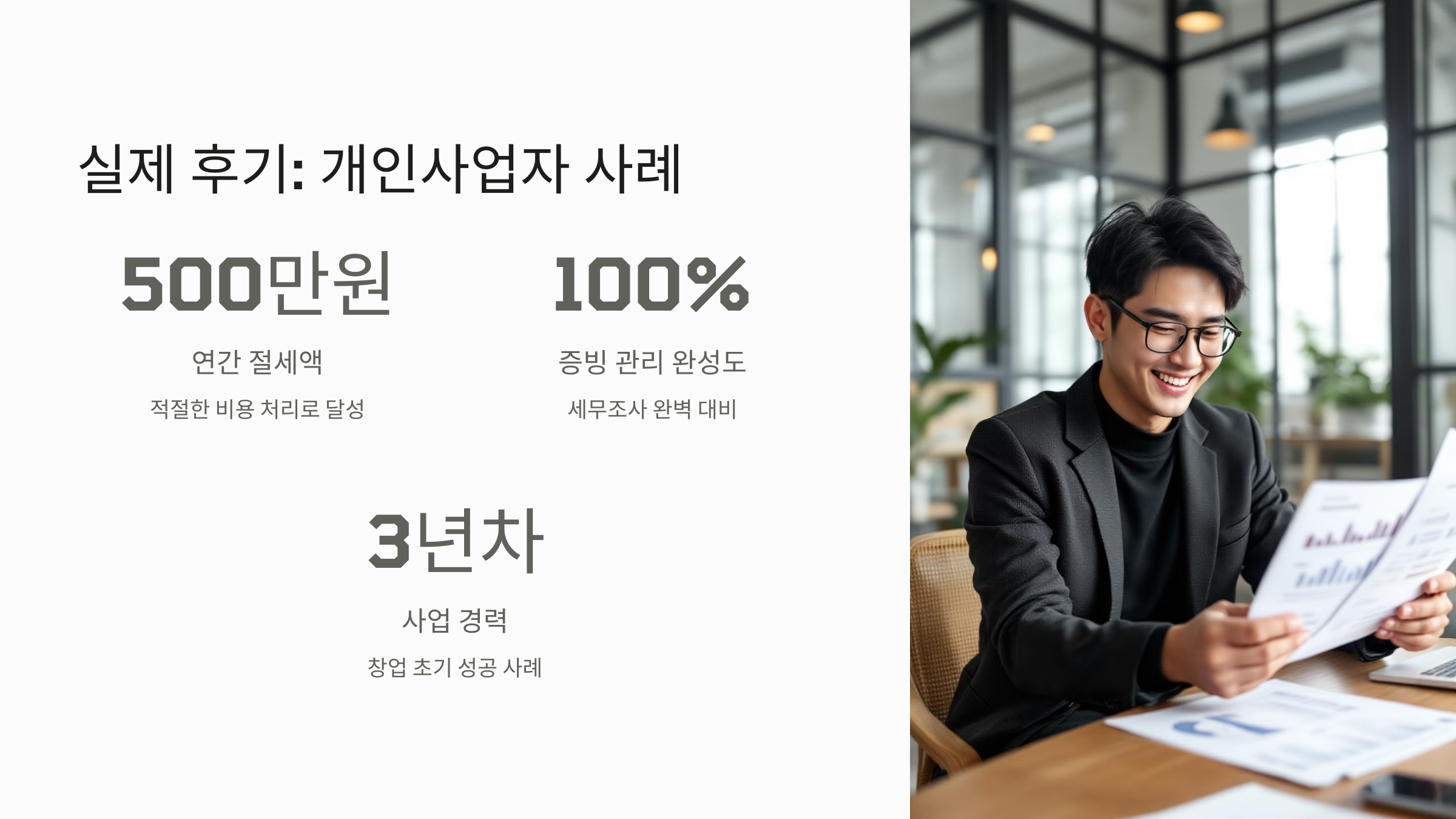 실제 후기: 개인사업자 사례