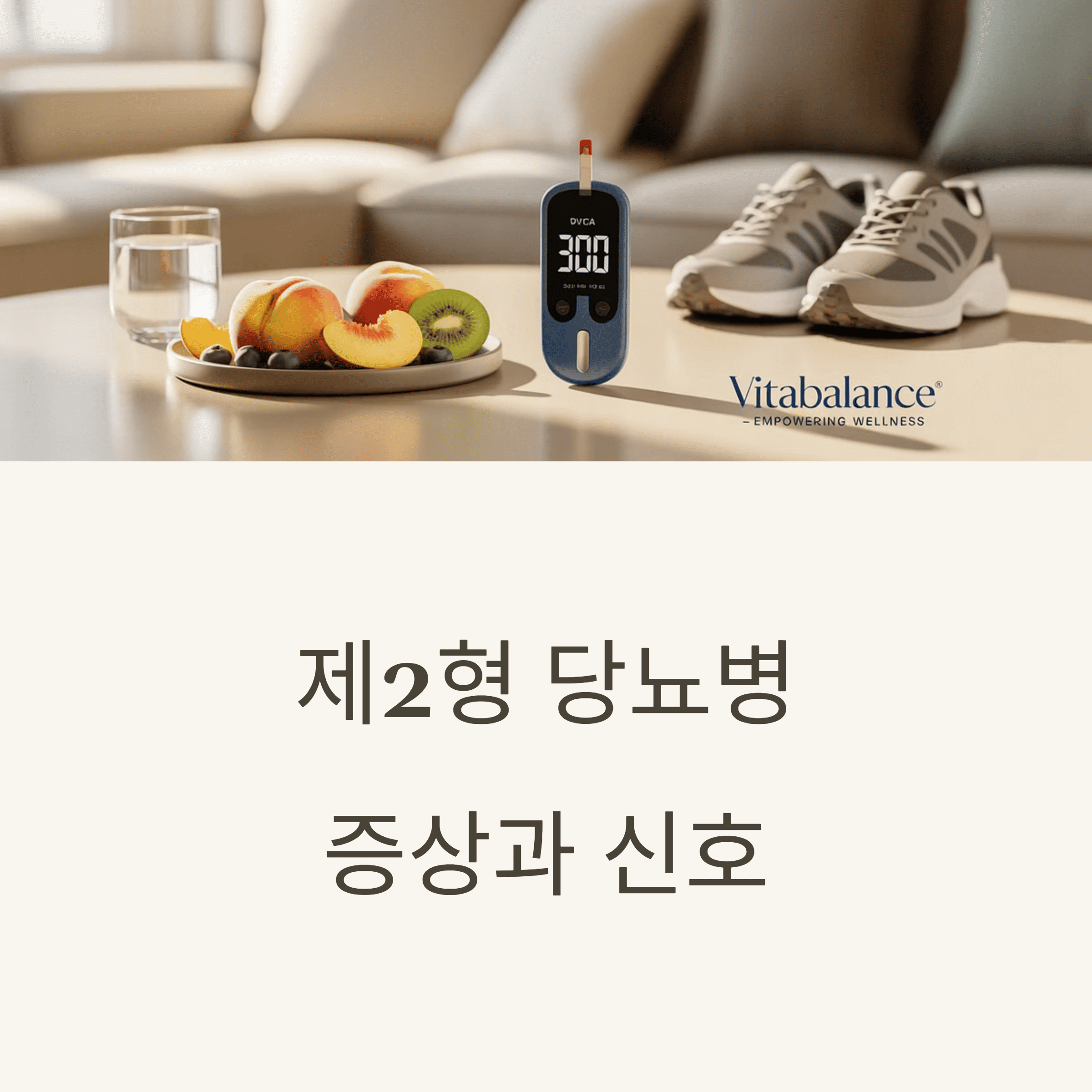 제2형 당뇨병: 증상 신호