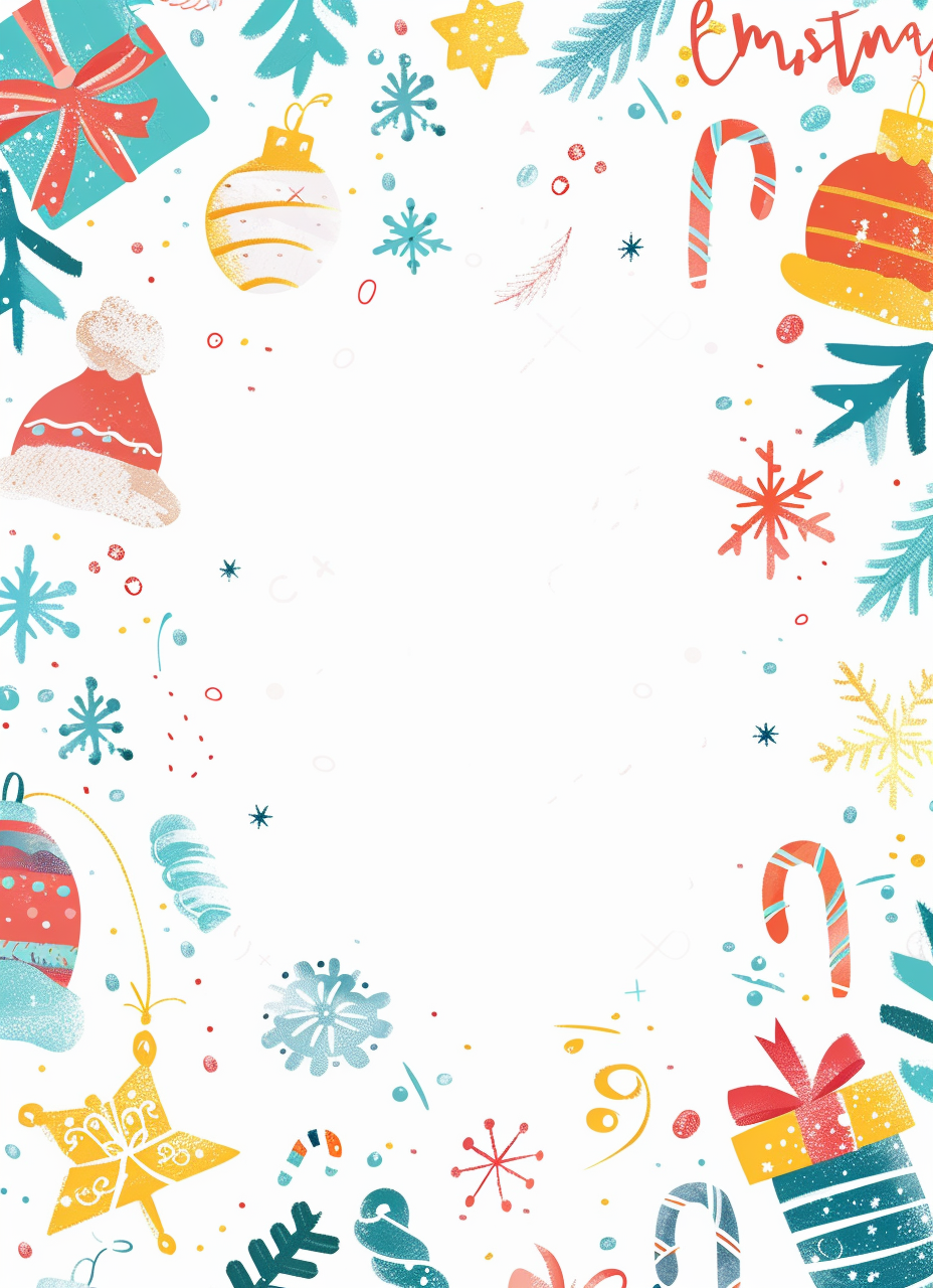 크리스마스 편지지 프린트해서 쓰세요