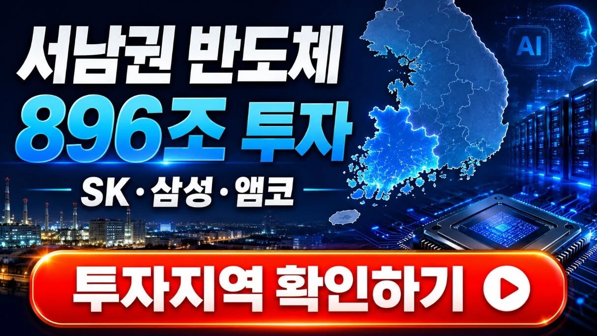 서남권 반도체 투자 896조 원