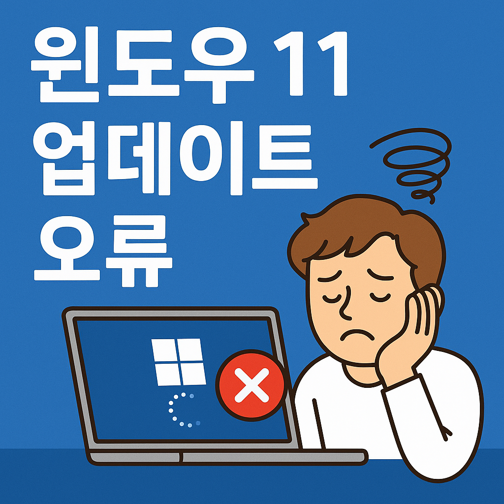 윈도우11 업데이트 오류 해결