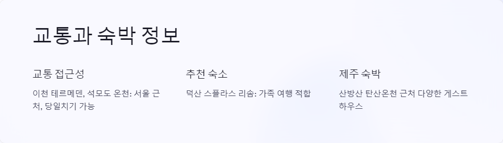 힐링여행