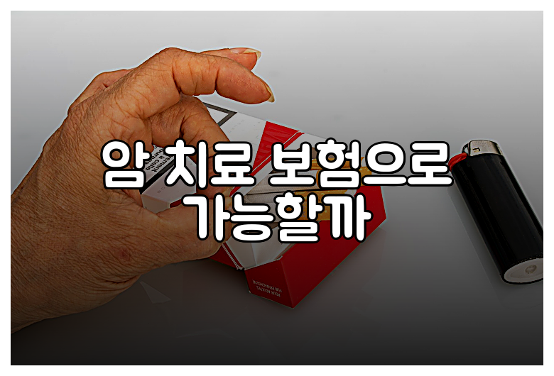 암 치료 보험으로 가능할까
