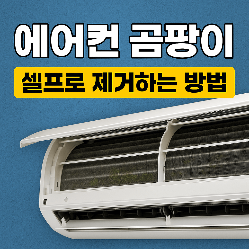 에어컨 곰팡이 셀프로 제거하는 방법
