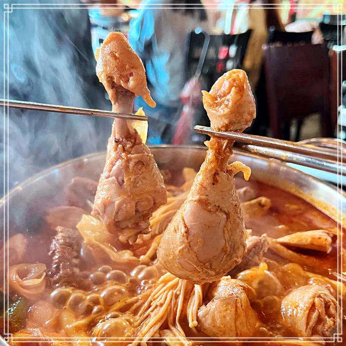 고기서 만나 관악, 신림 투움바 로제 닭볶음탕 맛집