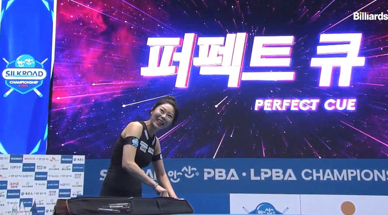 LPBA 최초 퍼펙트큐 수상자 김가영