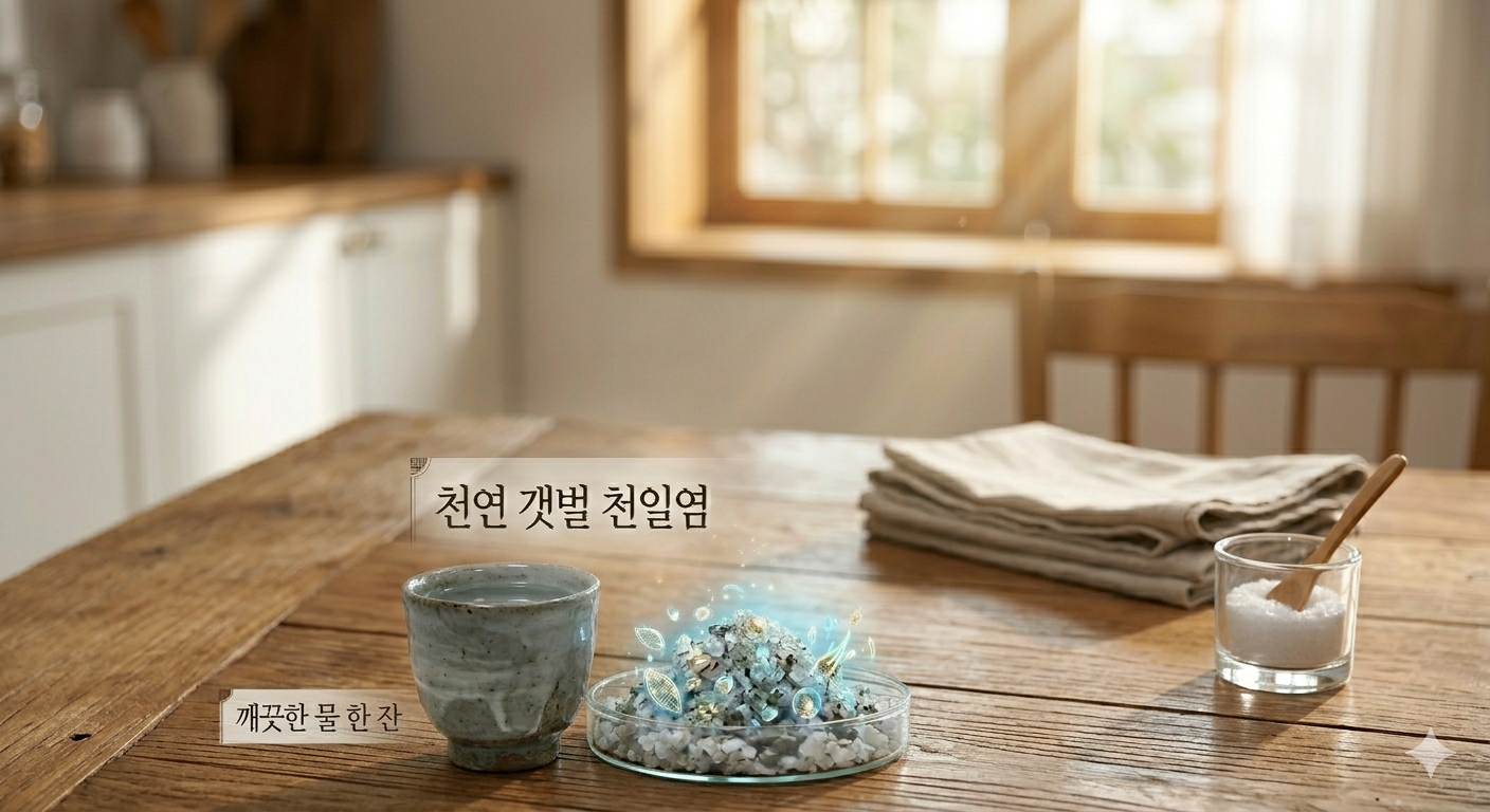 천연 갯벌 천일염