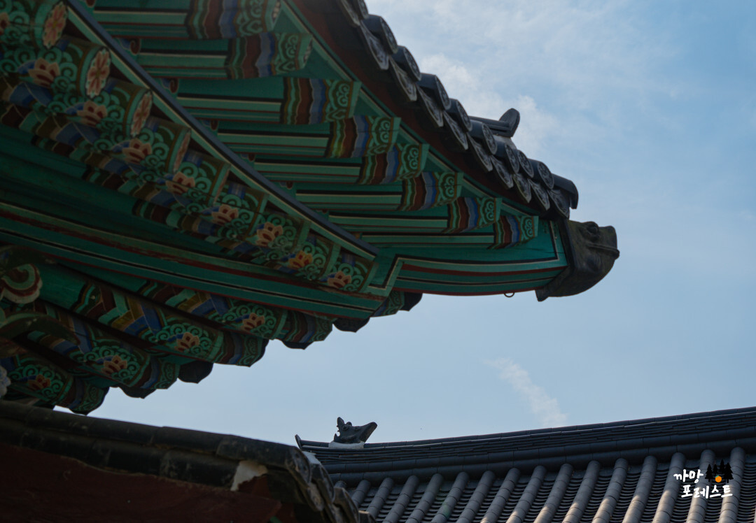 용주사 지붕