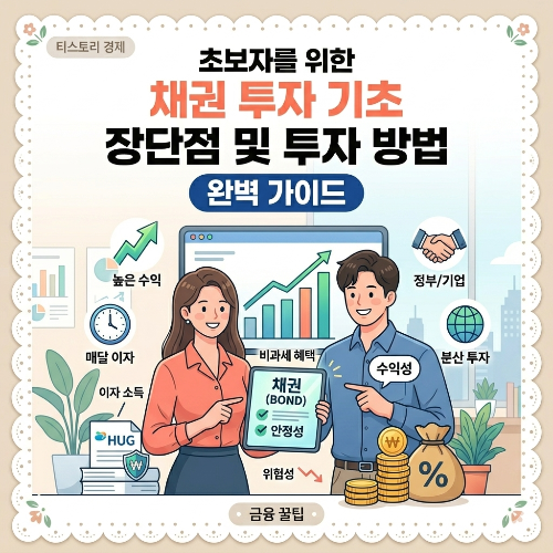 초보자를 위한 채권 투자 기초 장단점 및 투자 방법 완벽 가이드