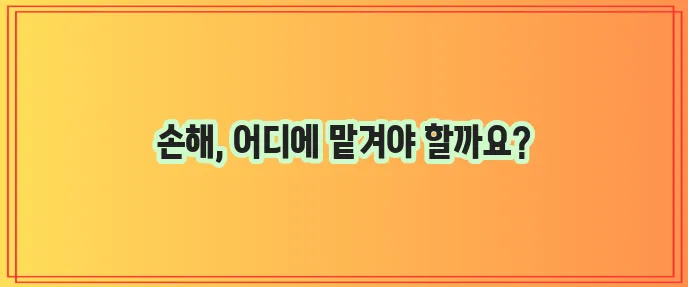 국내외 손해보험사 종류와 순위, 꼭 알아봐야겠죠?