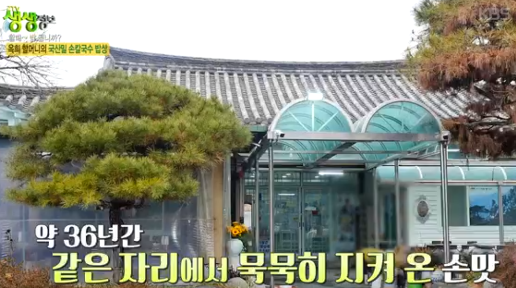 생생정보 2446회｜할매~ 밥 됩니까?옥희 할매의 국산밀 손칼국수, 삼릉고향손칼국수