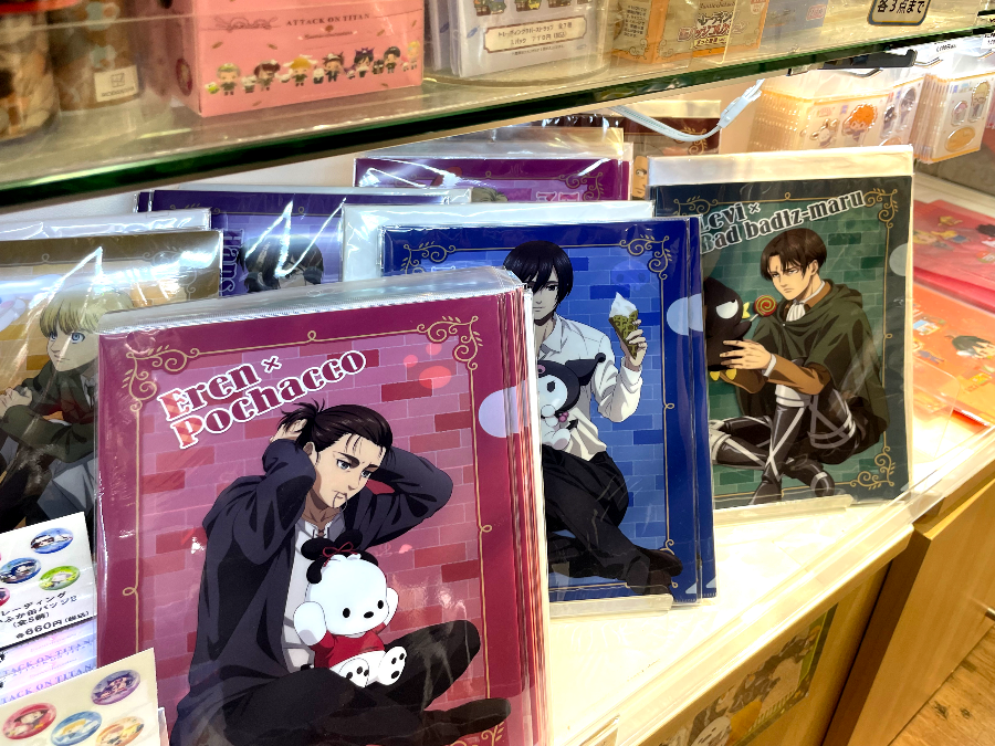 도쿄역 캐릭터 스트리트 진격의 거인