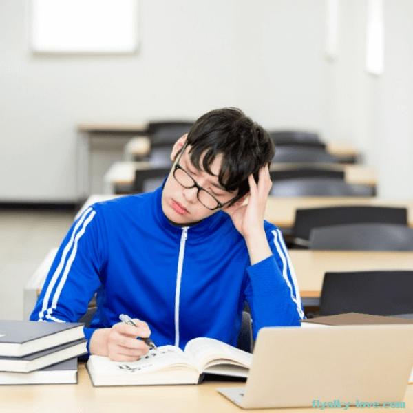 취업을 고민하는 청년