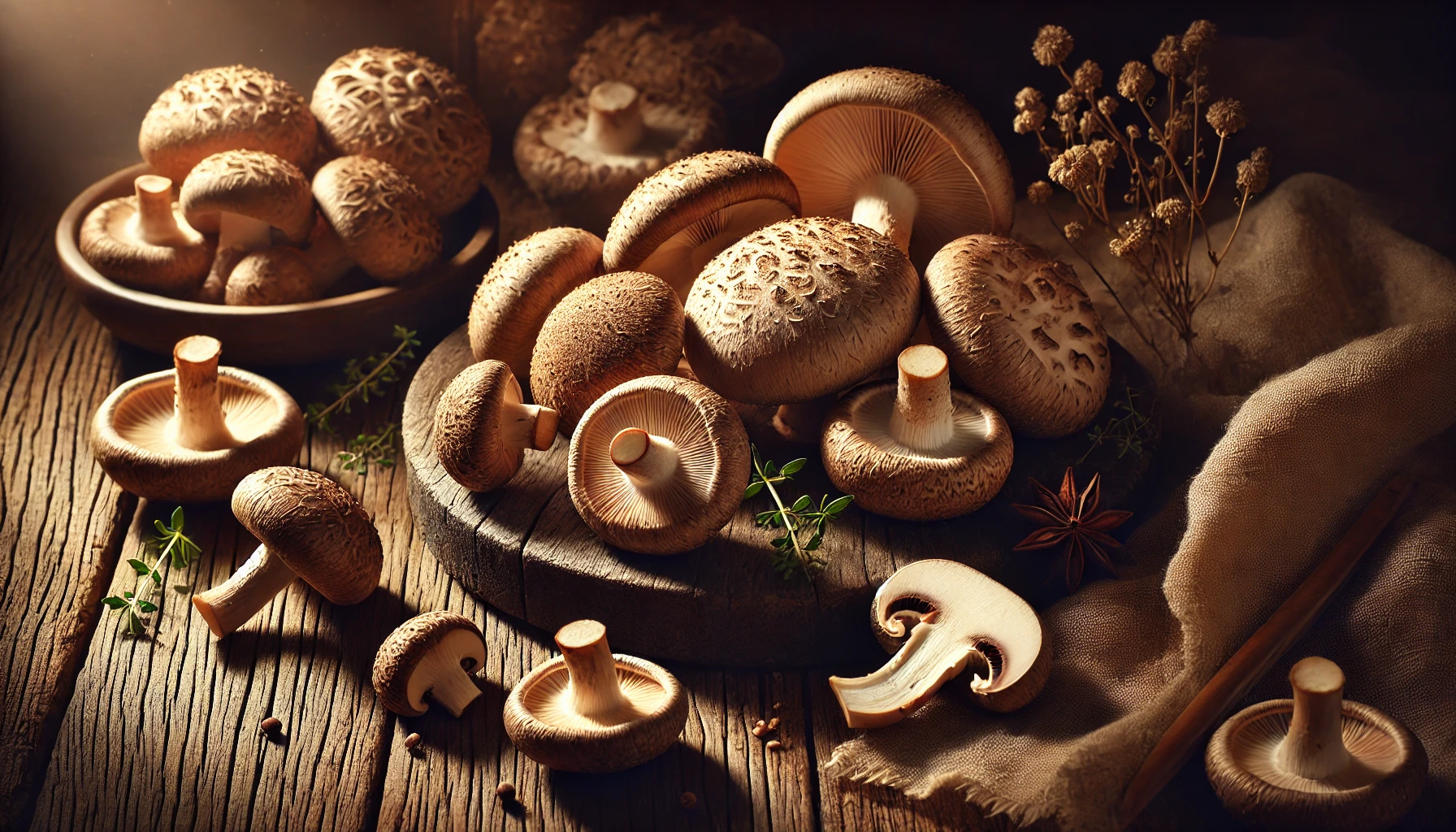 표고버섯의 효능과 부작용, 활용법