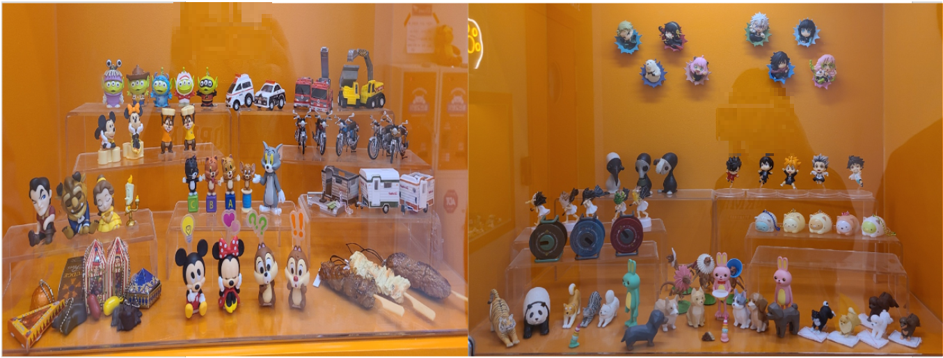 배곧 뽑냥 피규어 전시