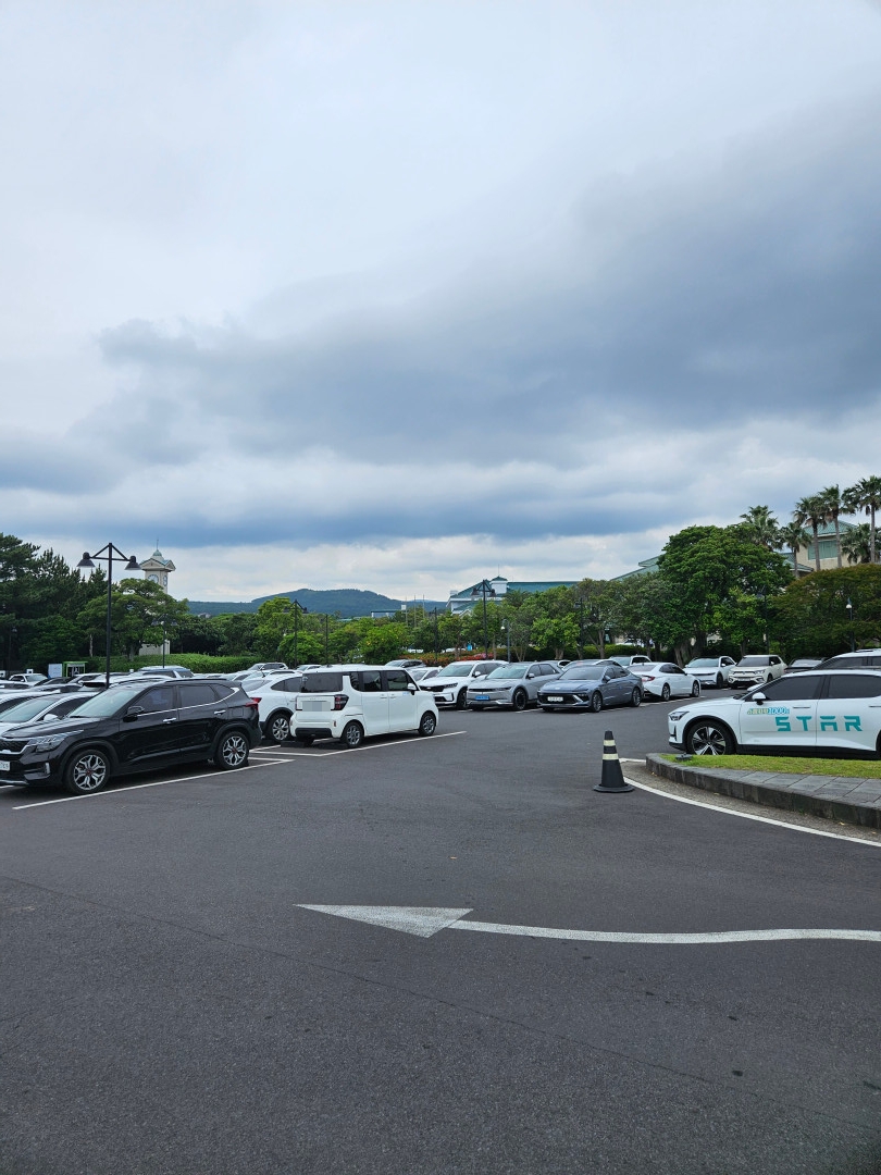 제주 중문 신라호텔 주차장