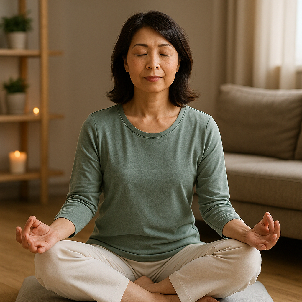 명상에 관련한 이미지