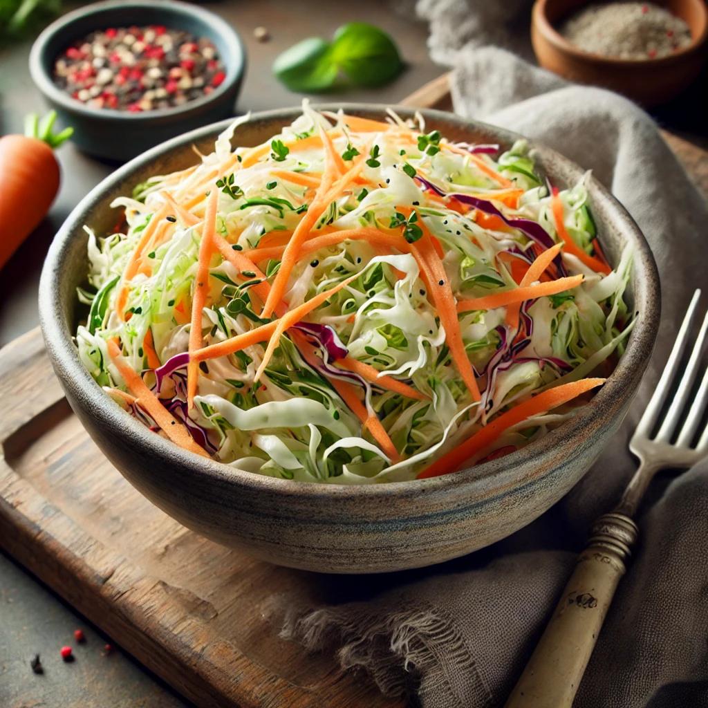 코울슬로 만들기 레시피 양배추 샐러드 소스 만들기