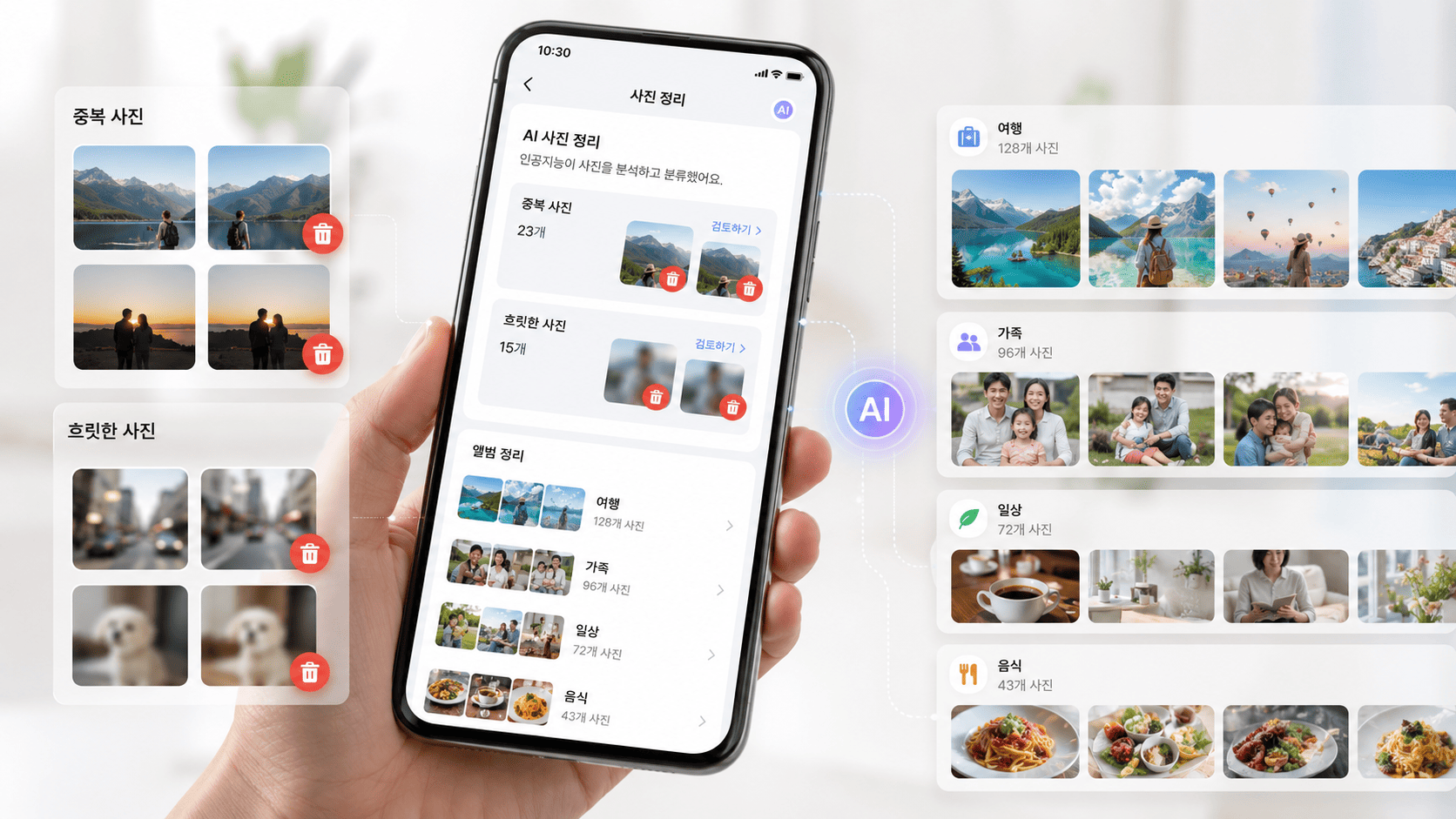 사진정리로 저장공간 확보하기