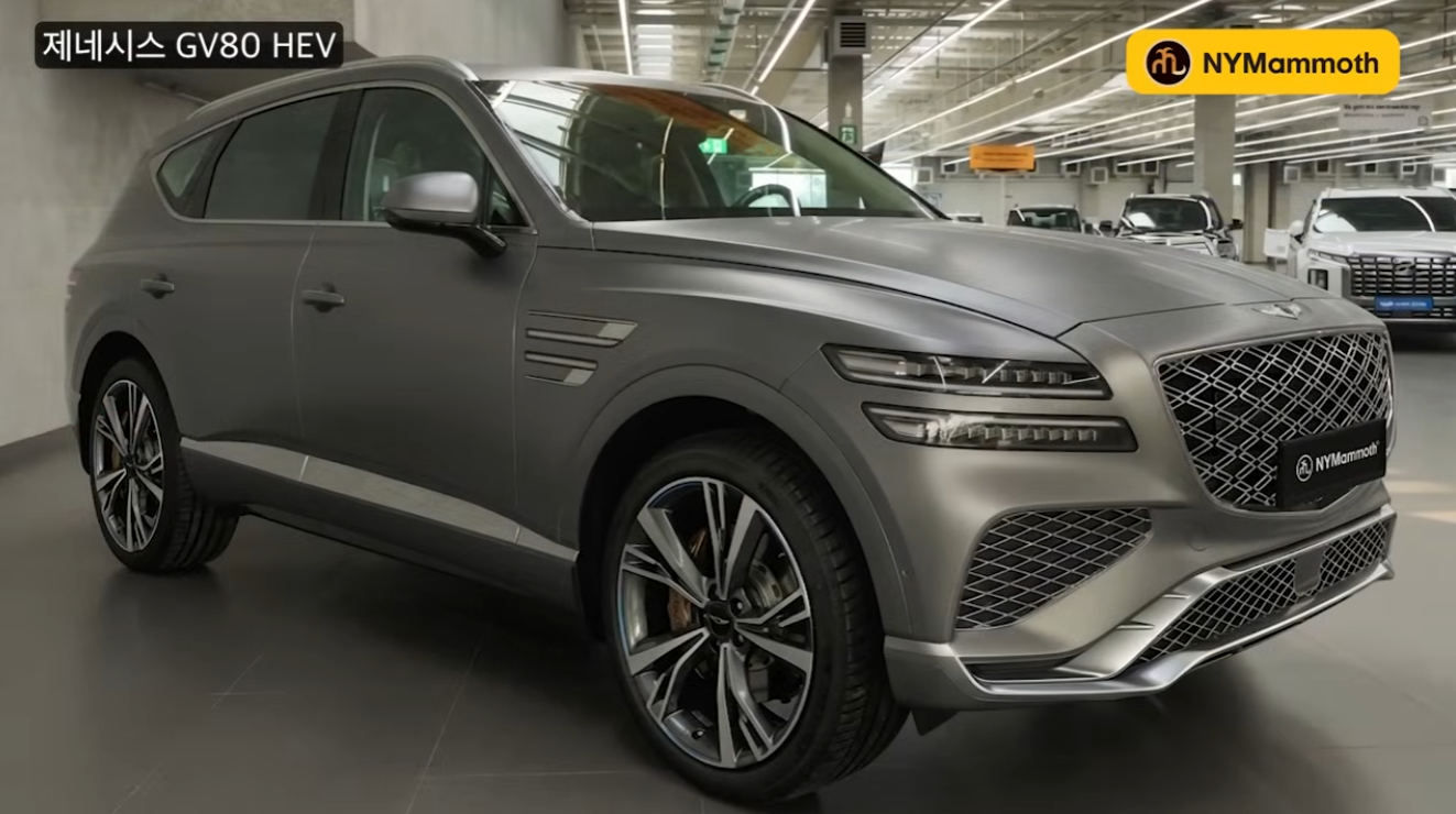 제네시스 GV80 하이브리드 예상도 (출처 : 뉴욕맘모스)