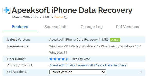 Apeaksoft-iPhone-Data-Recovery