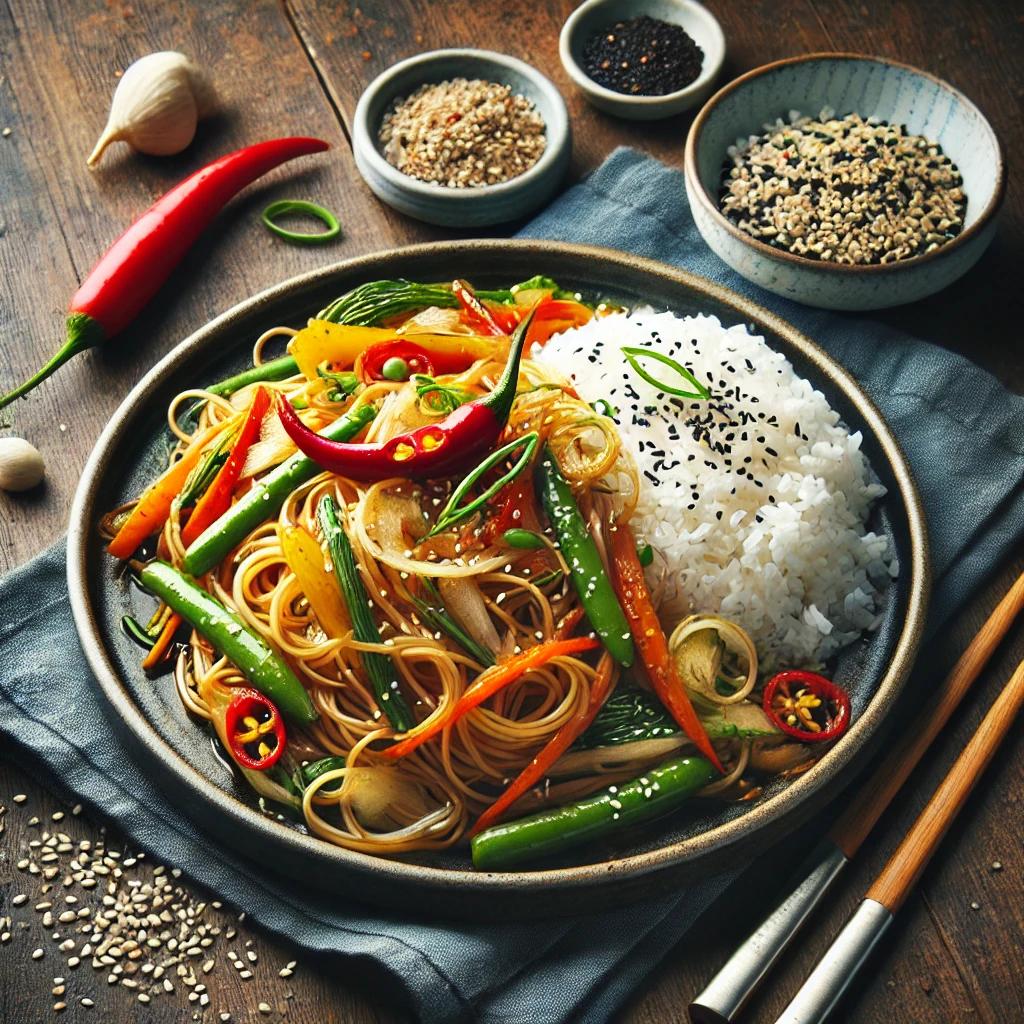 남은 잡채 냉동