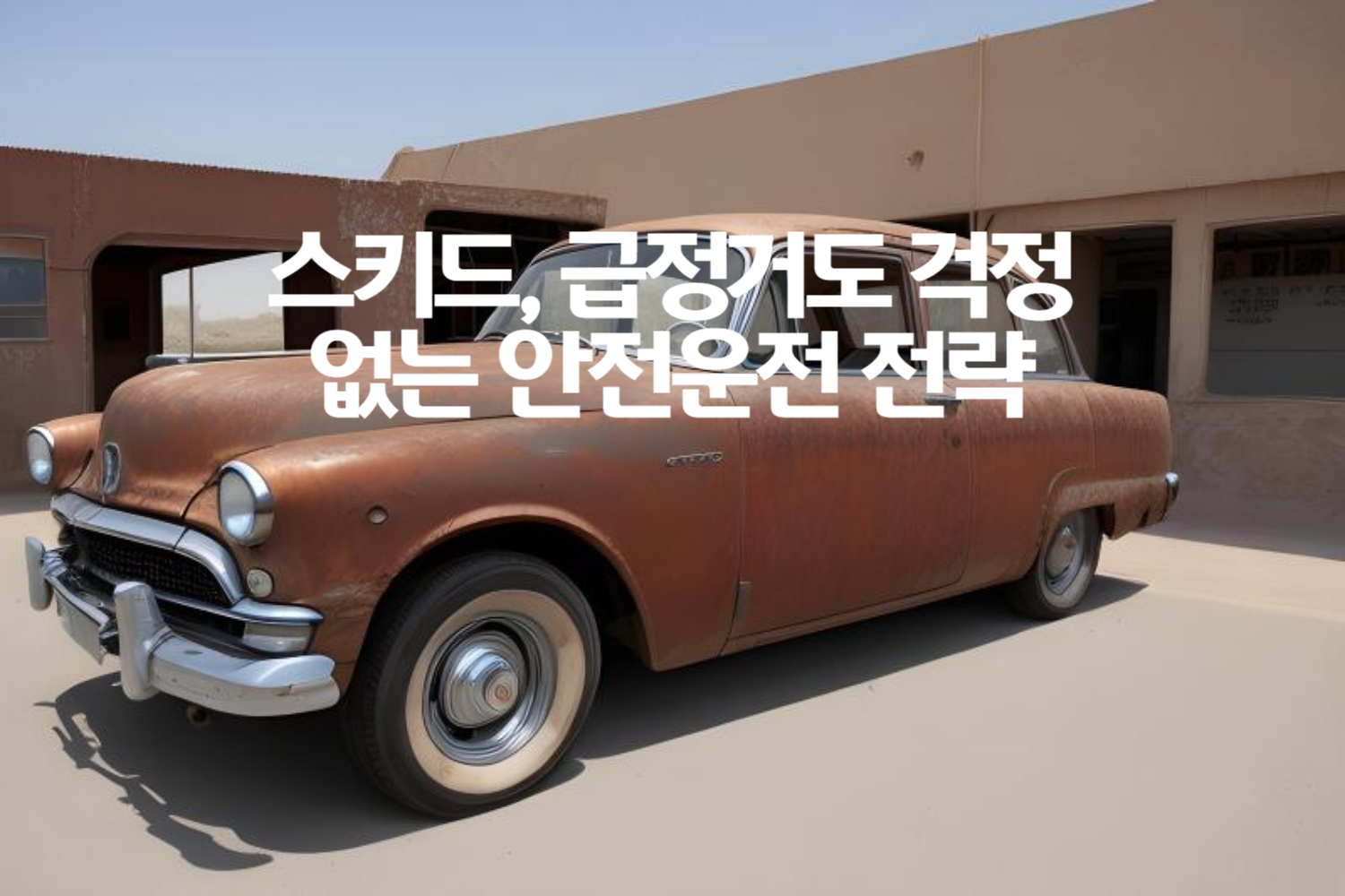 스키드, 급정거도 걱정 없는 안전운전 전략: 안전한 도로 주행을 위한 필수 가이드