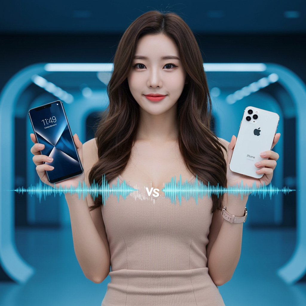 갤럭시vs아이폰 통화품질