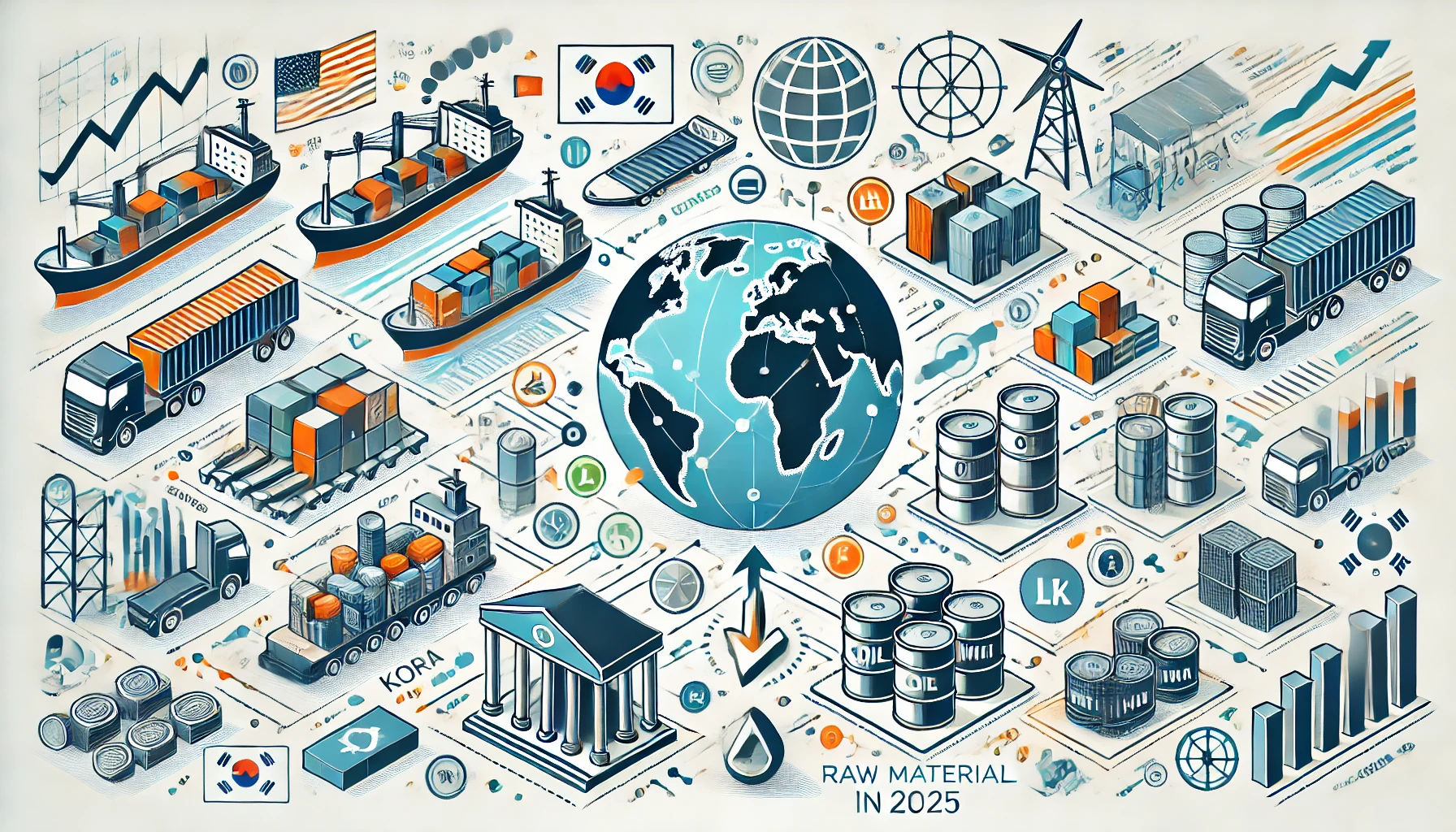 2025년 공급망과 원자재 시장 변화 : 글로벌 흐름과 한국의 대응 전략