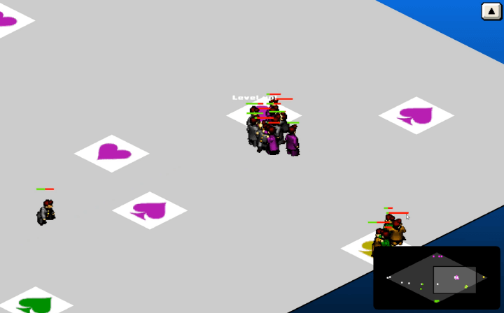 학교전쟁-플래시게임-플레이-타일을-점령하게-위해-다른-학교와-전쟁을-치루는-화면