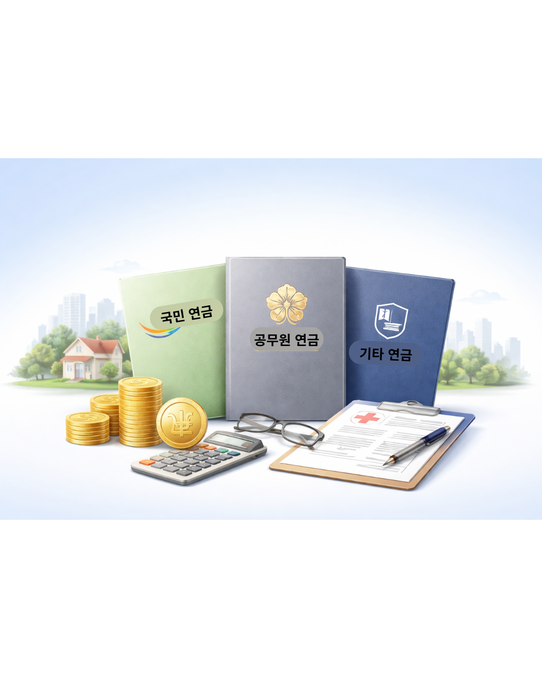 국민연금, 공무원 연금