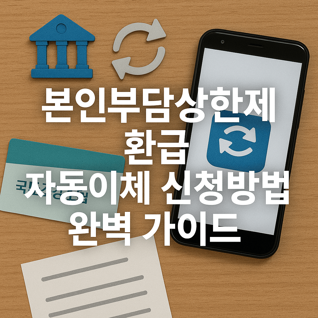 본인부담상한제 환급 자동이체 신청방법 완벽 가이드 썸네일