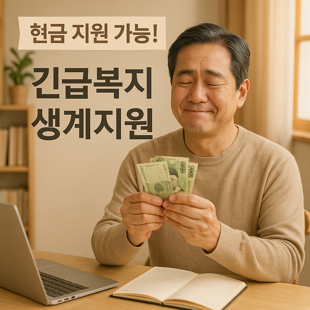 현금 지원 가능! 긴급복지 생계지원 조건과 신청 방법