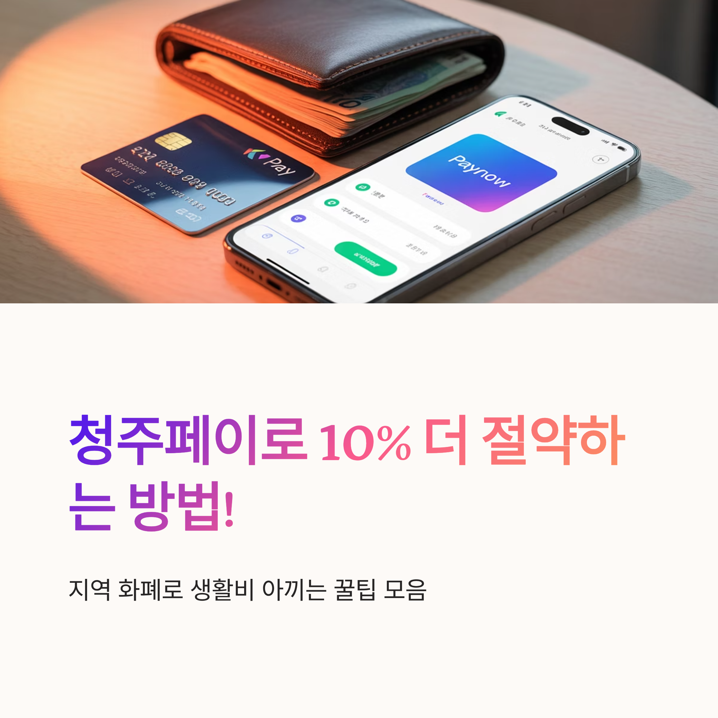 청주페이 사용처 총정리 및 활용법