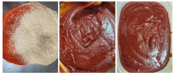 즉석 고추장 만드는 순서