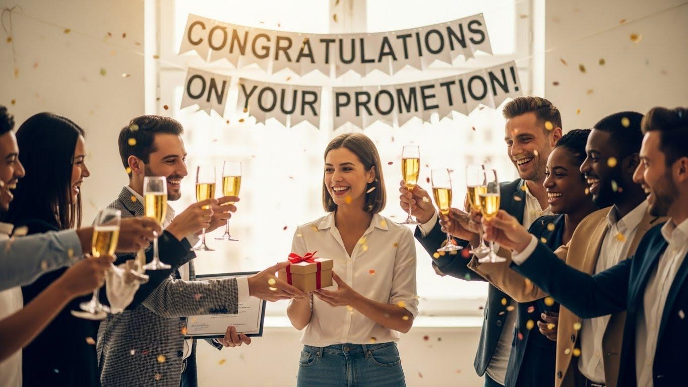 승진 축하 이미지
