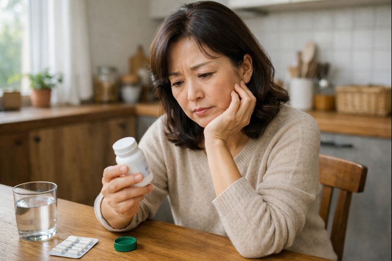 장건강, 유산균, 방귀, 중년여성