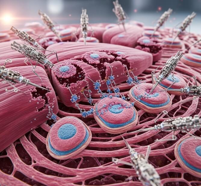 Nano-based bio-printing technology with self-healing functions