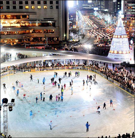 서울광장 스케이트장