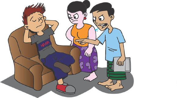 중학생 아들이 담임 교사에게 욕설을 하자 뺨을 때리고 겸상도 하지 않는 아빠의 사연이 전해졌다. 본 기사와 무관한 이미지. [사진=픽사베이]