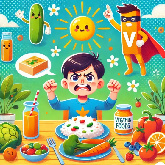 편식하는 아이를 건강하게 비타민 챙기자